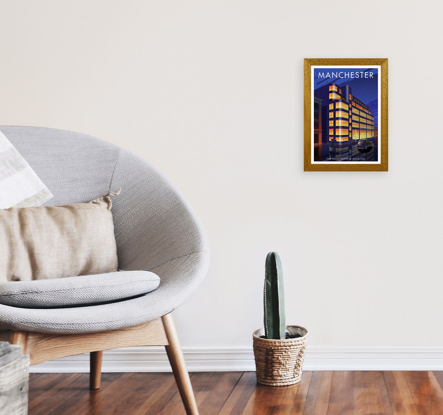 Manchester by Stephen Millership A4 Print Only