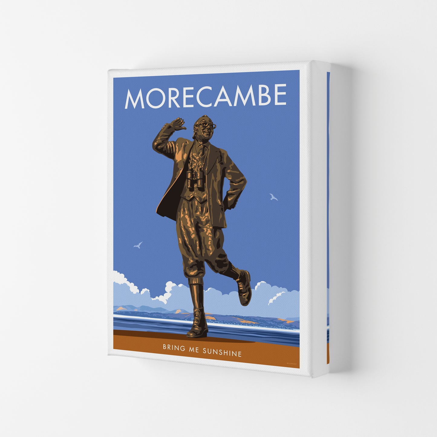 Morecambe by Stephen Millership Canvas