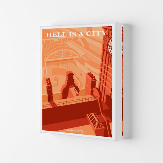 Manchester Art Print by Stephen Millership Canvas