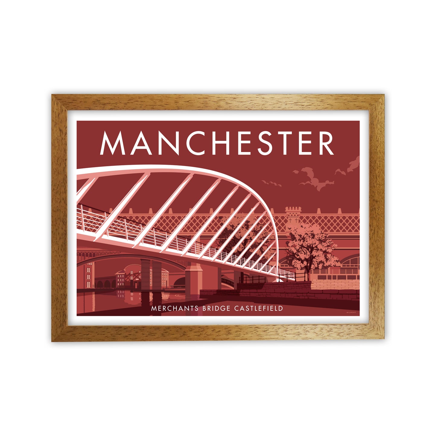 Manchester by Stephen Millership Oak Grain