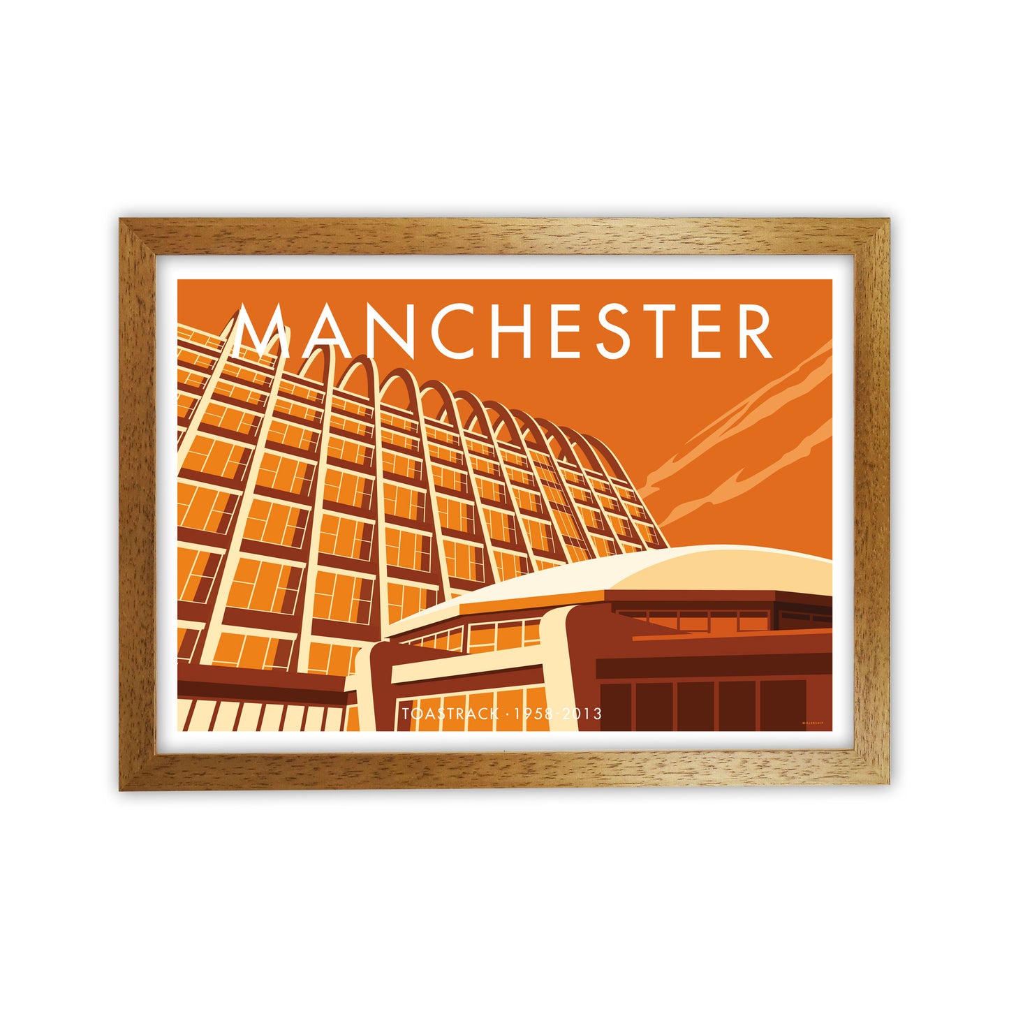 Manchester by Stephen Millership Oak Grain