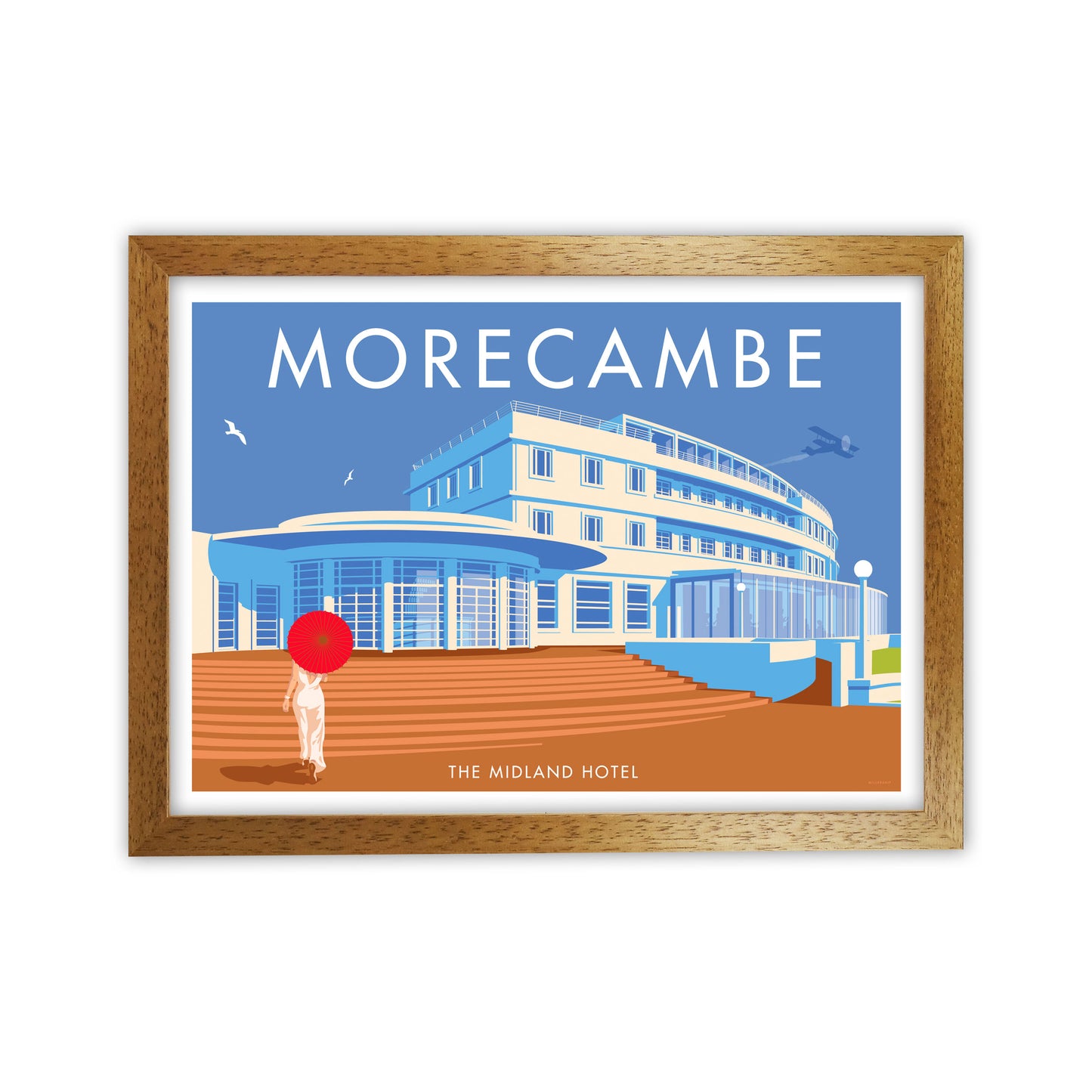 Morecambe by Stephen Millership Oak Grain