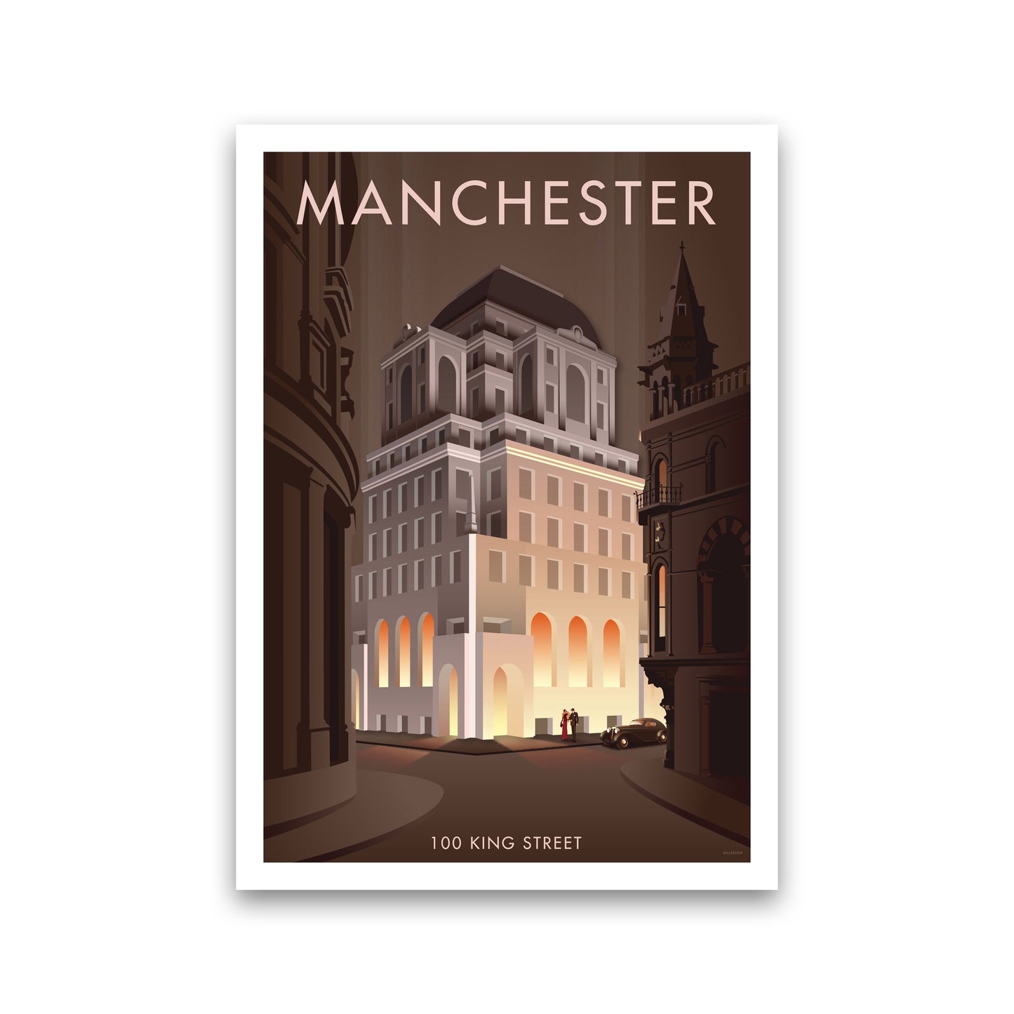Manchester by Stephen Millership Print Only