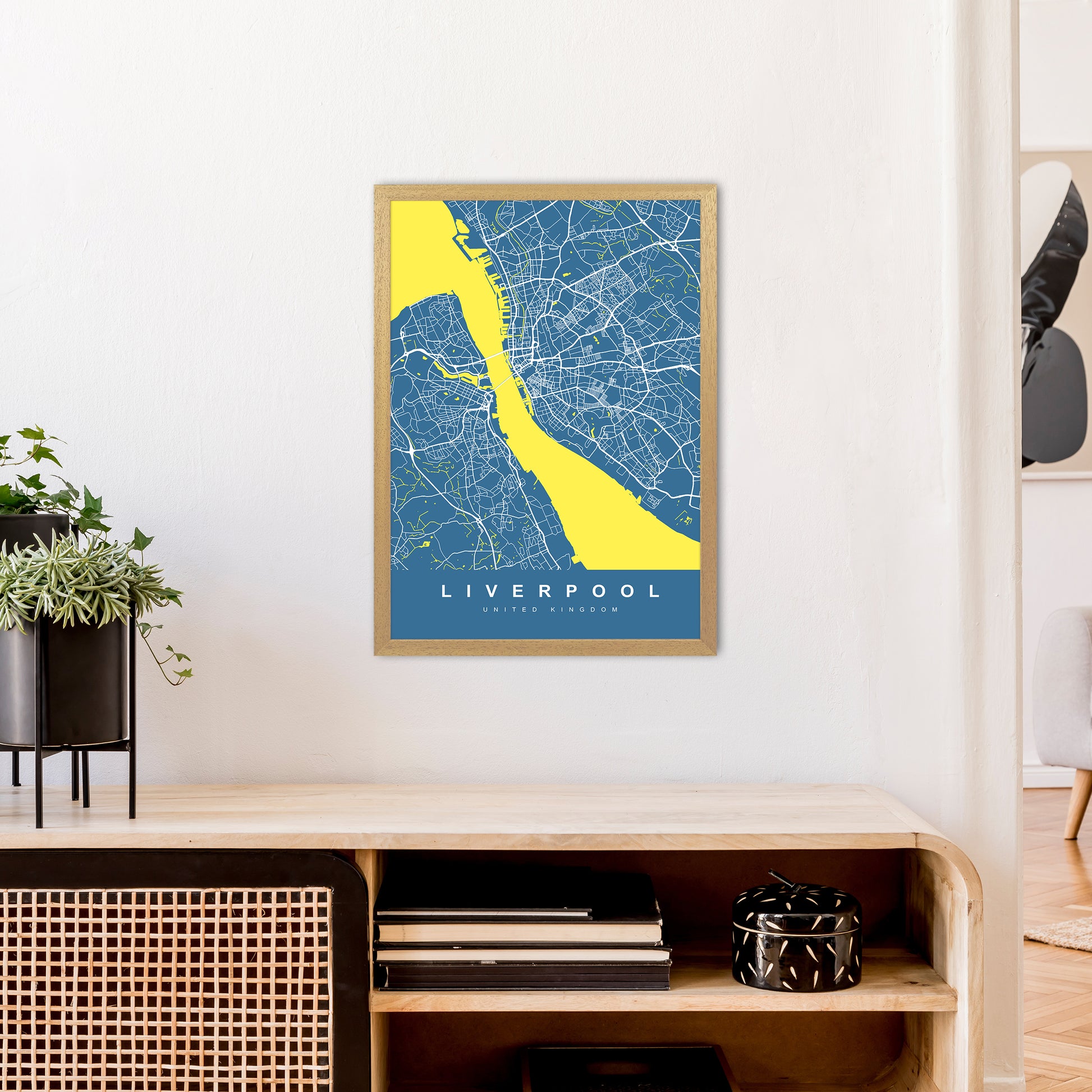 Liverpool I Art Print by UrbanMaps A2 Print Only