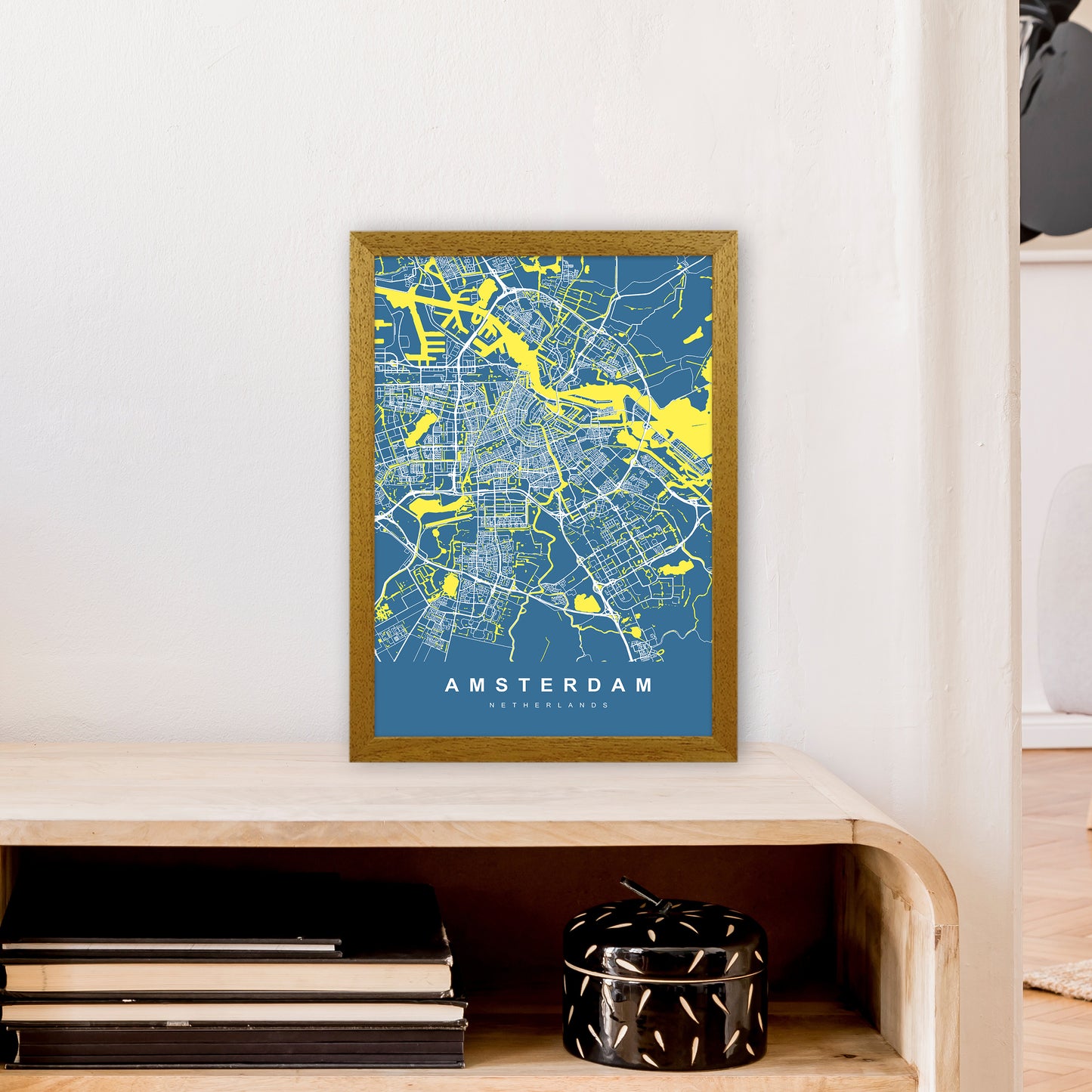 Amsterdam I Art Print by UrbanMaps A3 Print Only