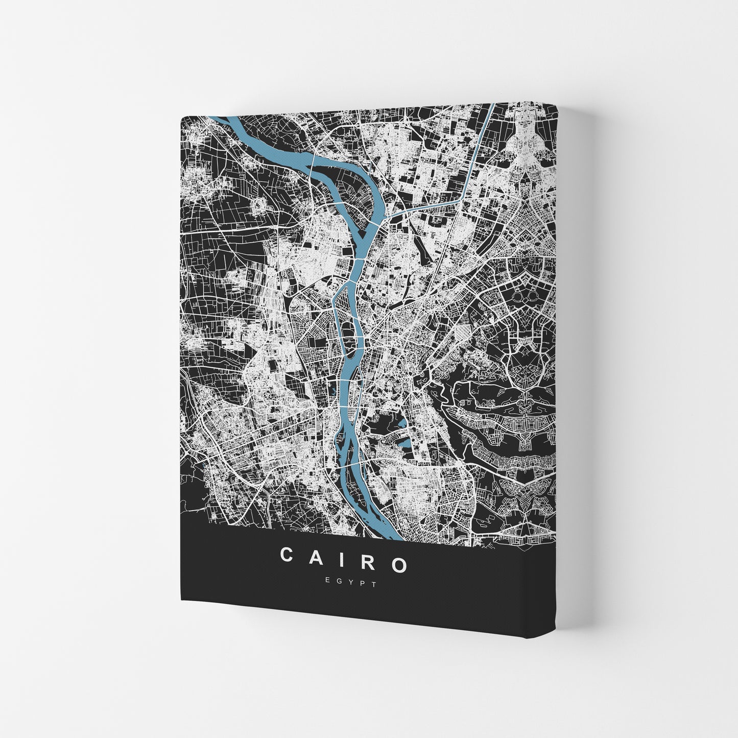 Cairo Art Print by UrbanMaps Canvas
