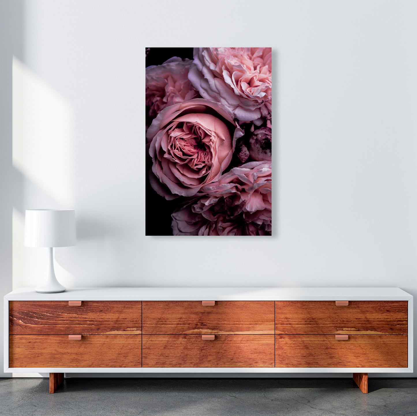 Vintage Pink Photography Print by Victoria Frost A1 Canvas