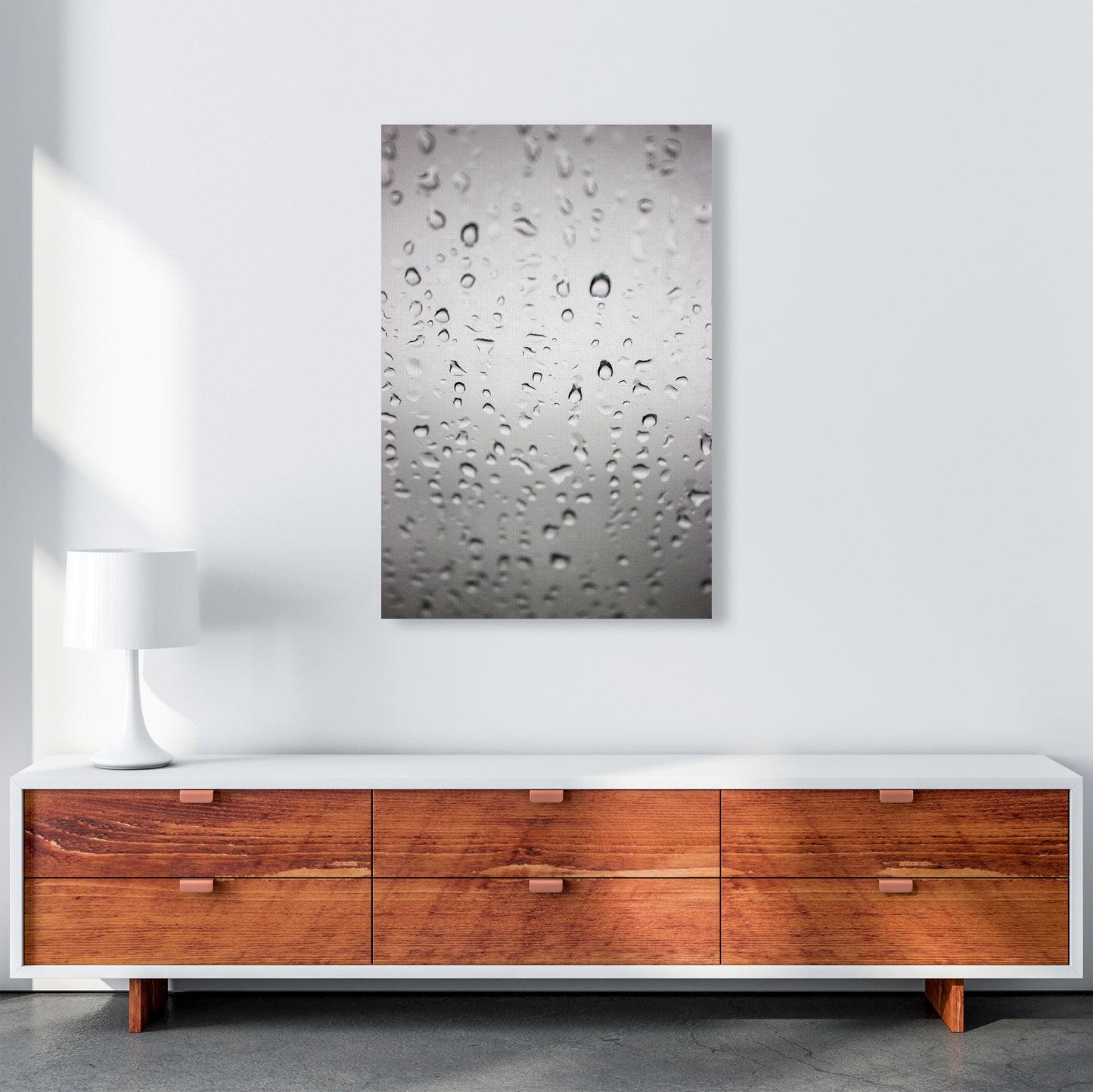 Touch of Rain Photography Print by Victoria Frost A1 Canvas