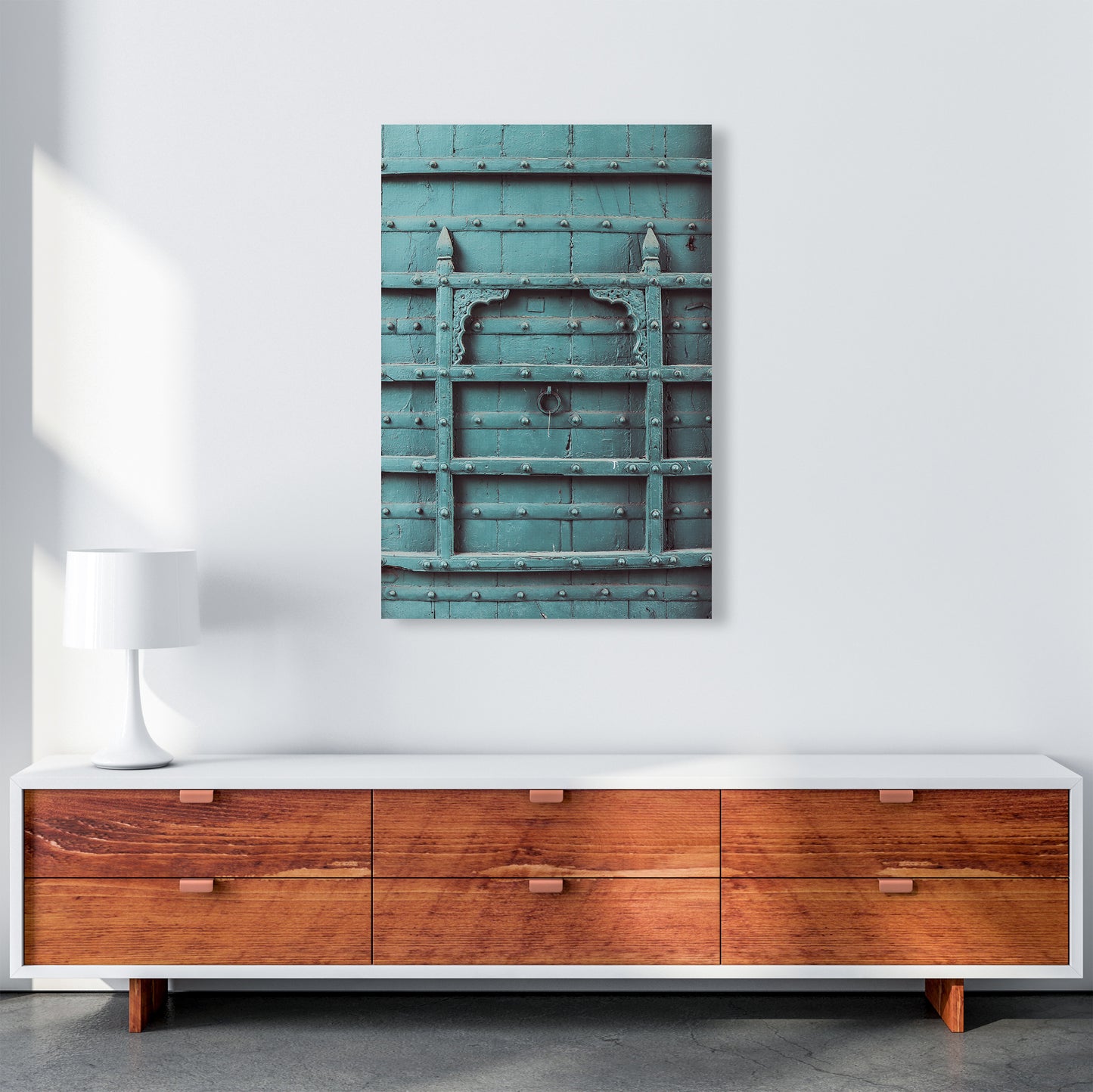 Blue Door Photography Print by Victoria Frost A1 Canvas