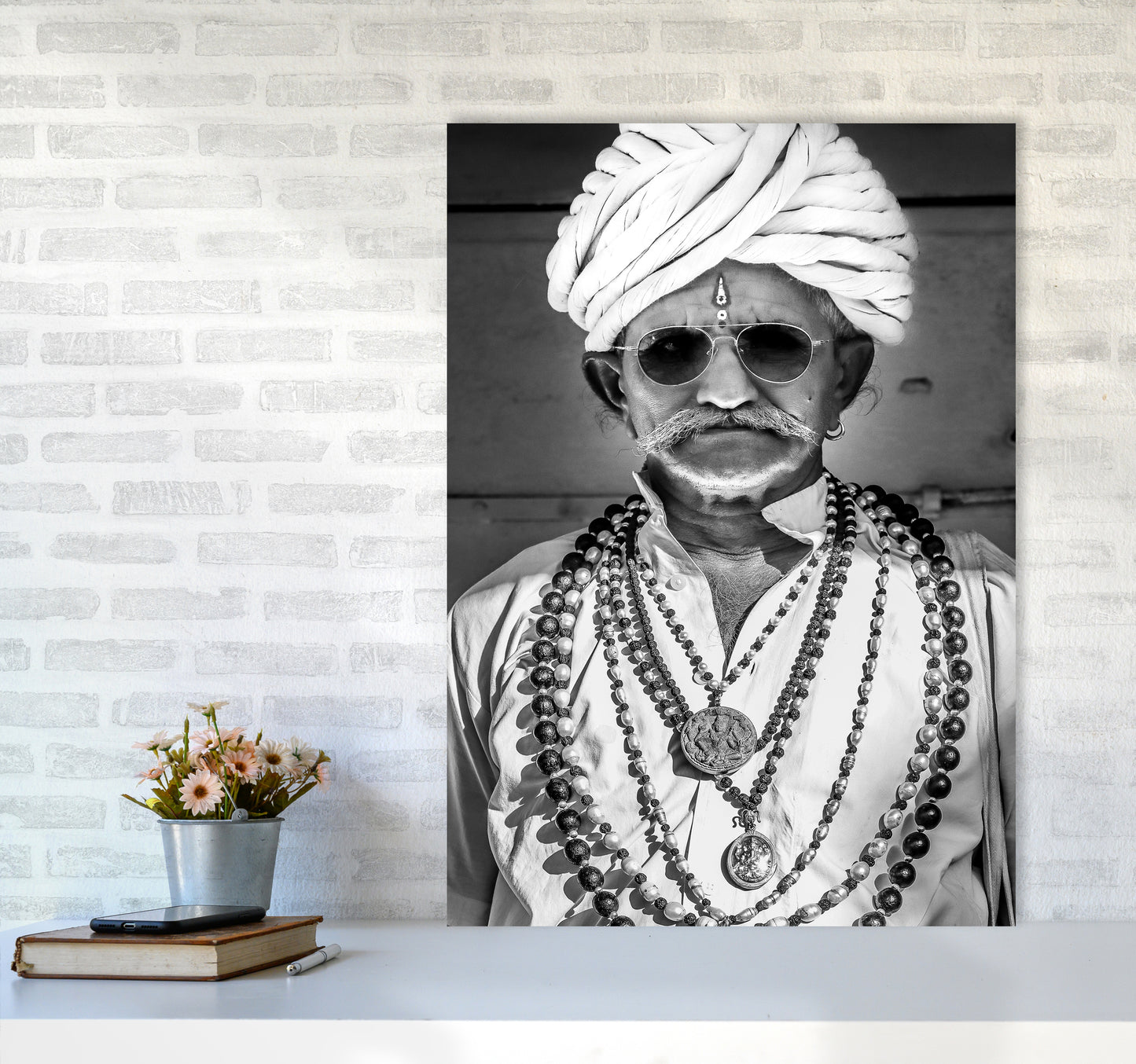 Portrait I Photography Print by Victoria Frost A1 Black Frame