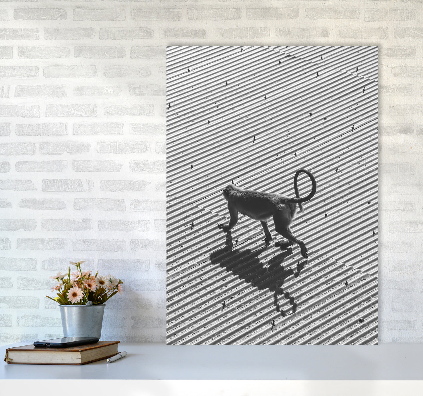 Monkey Buisness Photography Print by Victoria Frost A1 Black Frame