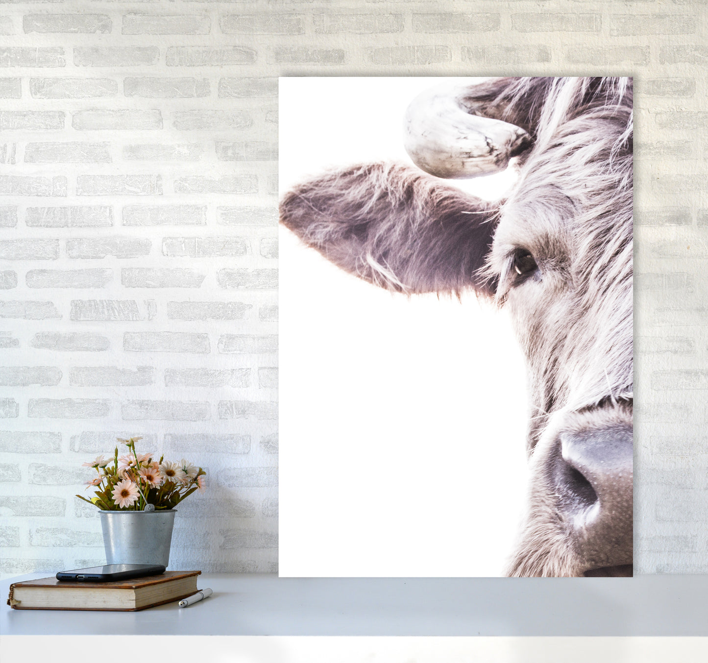 Highlander II Photography Print by Victoria Frost A1 Black Frame