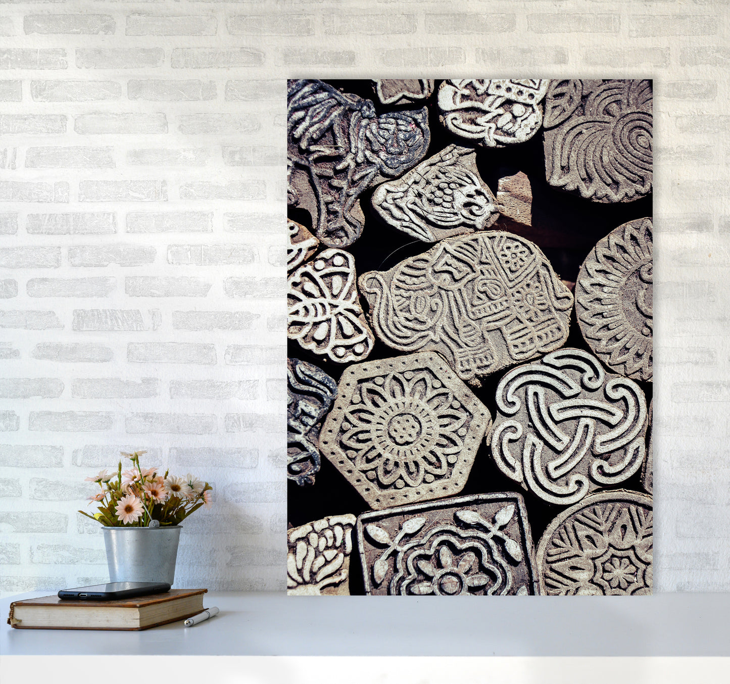 Elephant Photography Print by Victoria Frost A1 Black Frame