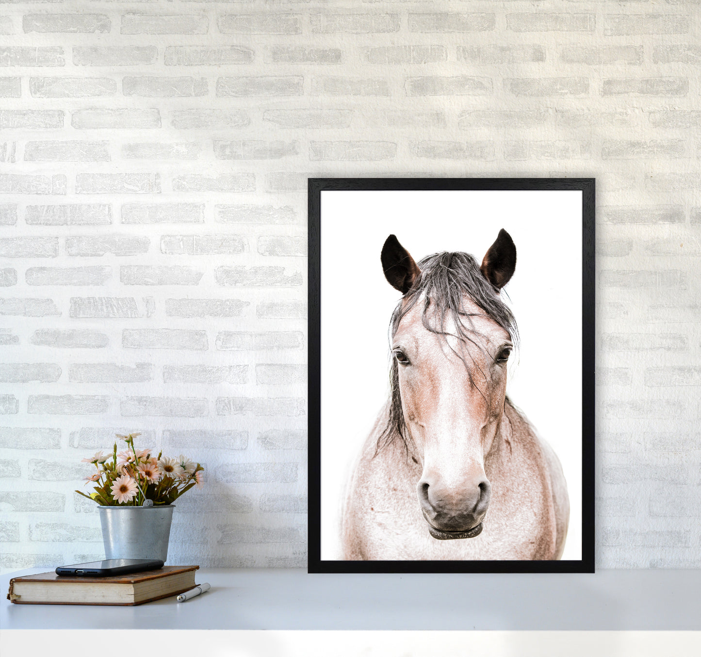 Horse Photography Print by Victoria Frost A2 White Frame
