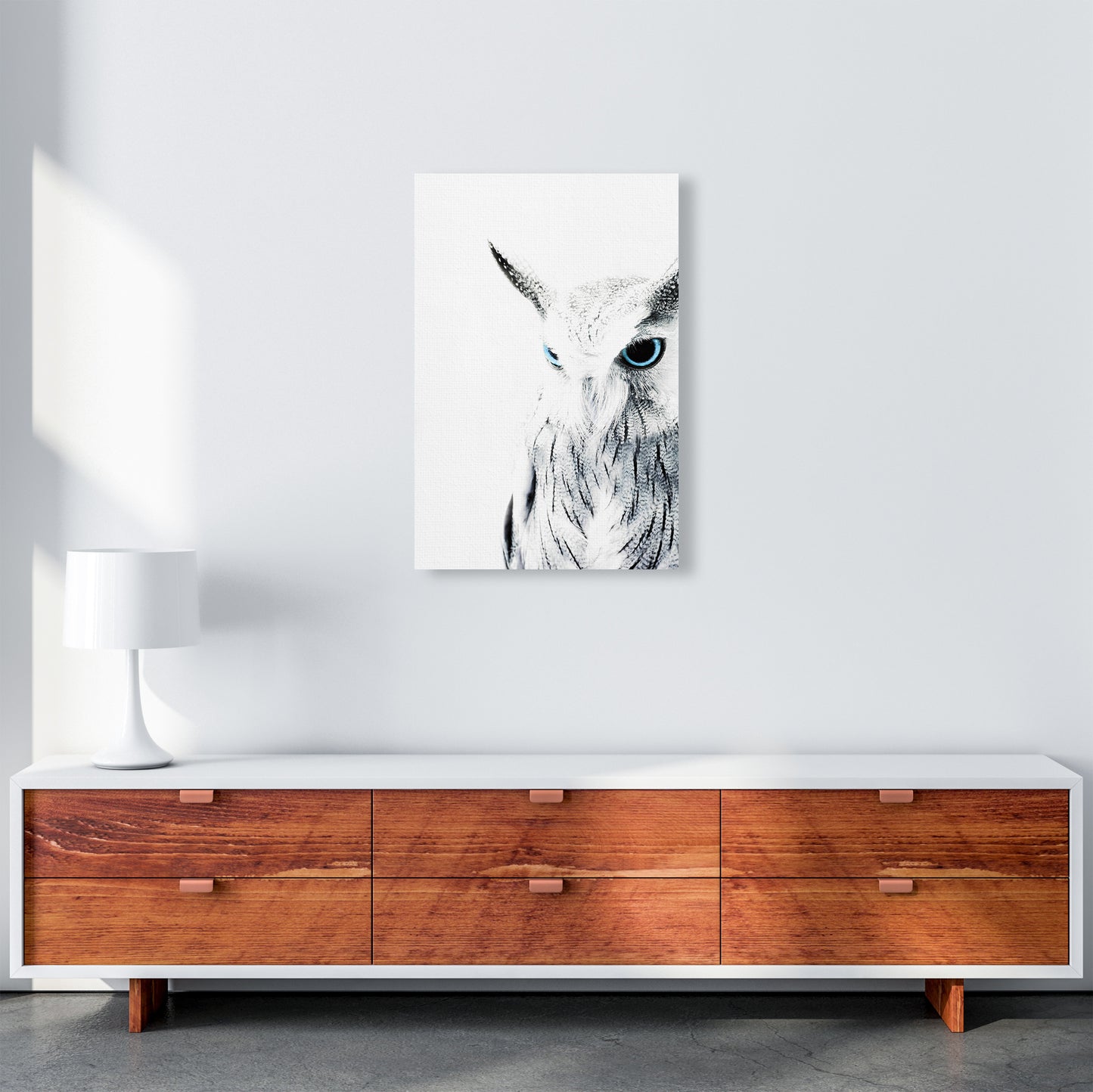 Owl I Photography Print by Victoria Frost A2 Canvas