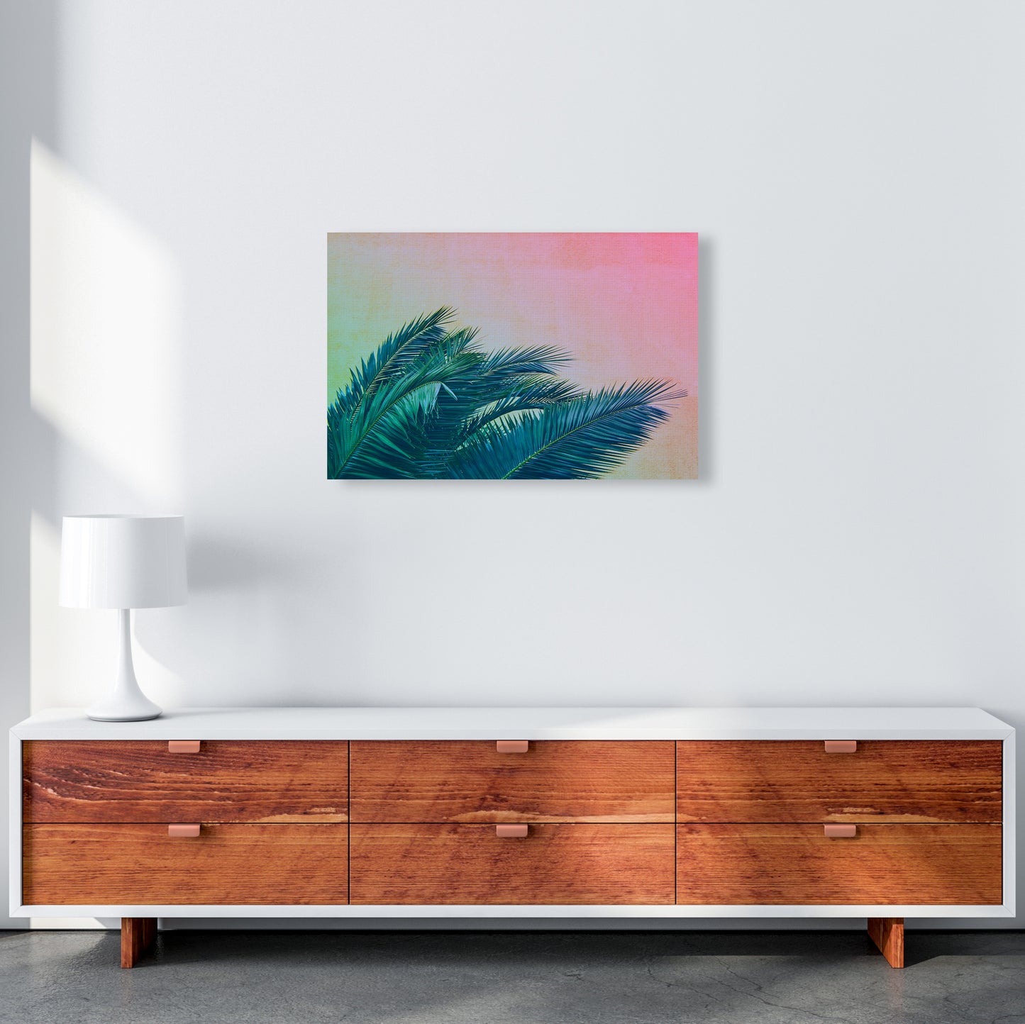 Botanical Palms Photography Print by Victoria Frost A2 Canvas