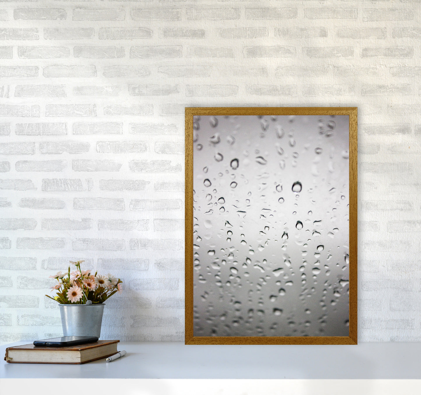 Touch of Rain Photography Print by Victoria Frost A2 Print Only