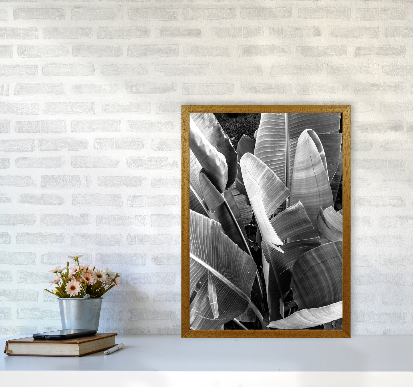 Palms Leafs Photography Print by Victoria Frost A2 Print Only