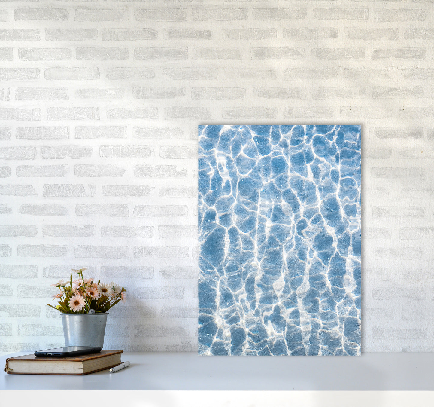 Ripples Photography Print by Victoria Frost A2 Black Frame