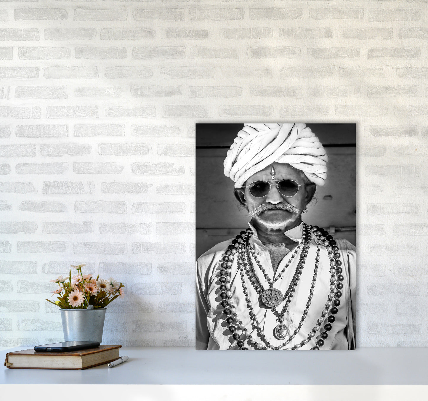 Portrait I Photography Print by Victoria Frost A2 Black Frame
