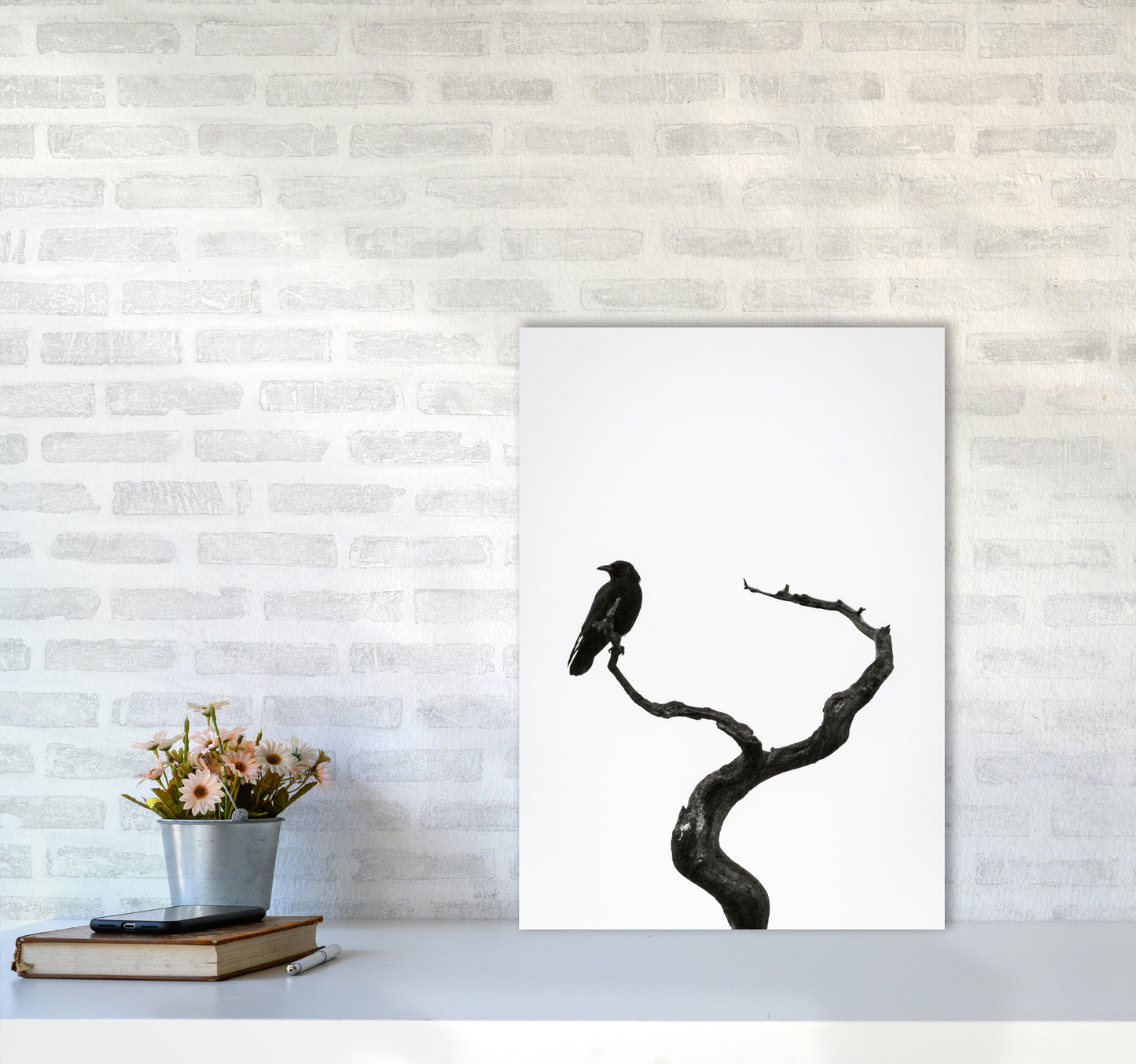 On the look out Photography Print by Victoria Frost A2 Black Frame