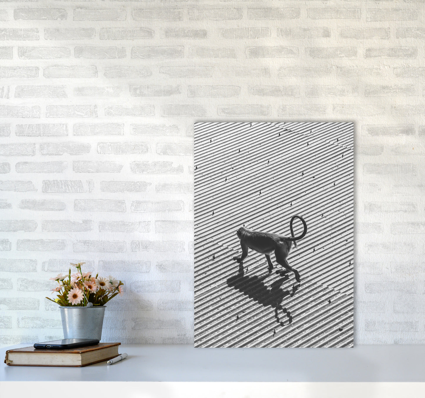 Monkey Buisness Photography Print by Victoria Frost A2 Black Frame