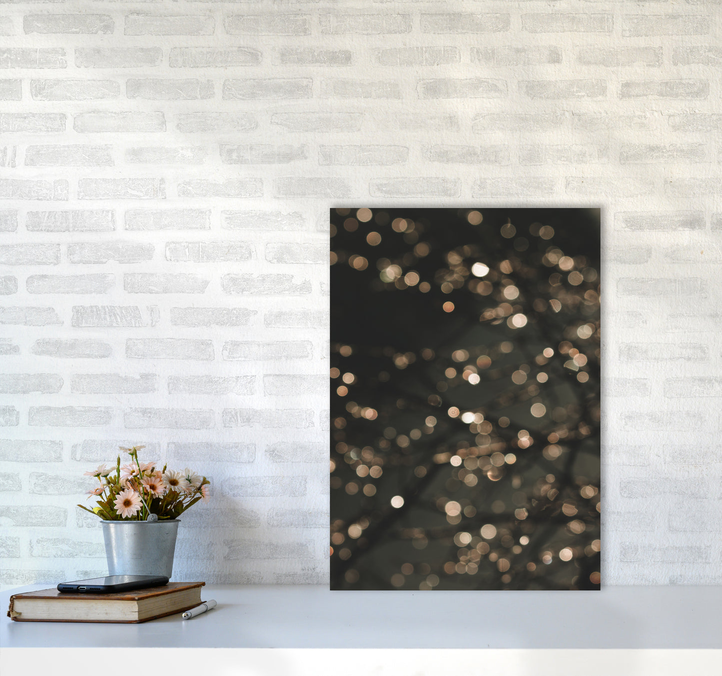 Midnight Glow Photography Print by Victoria Frost A2 Black Frame