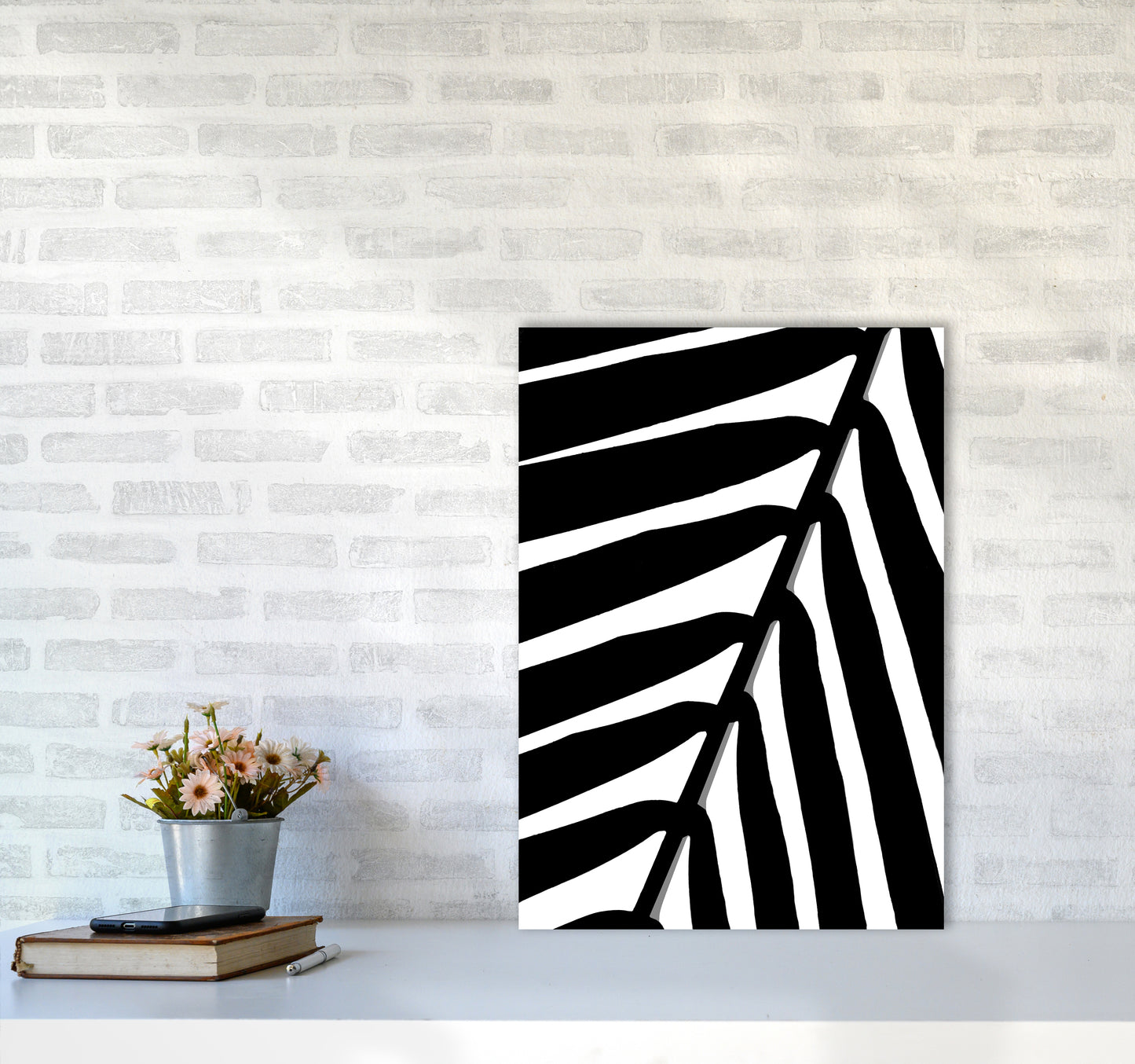 Botanical Shade Photography Print by Victoria Frost A2 Black Frame