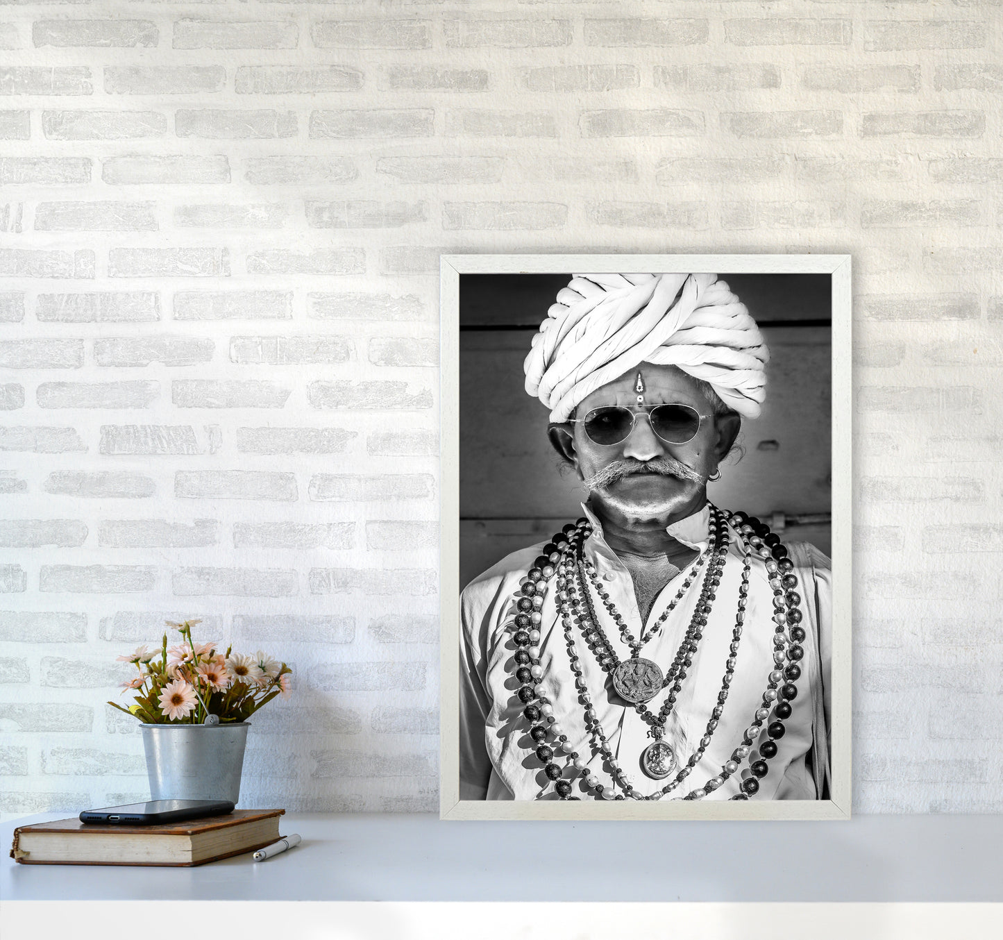Portrait I Photography Print by Victoria Frost A2 Oak Frame
