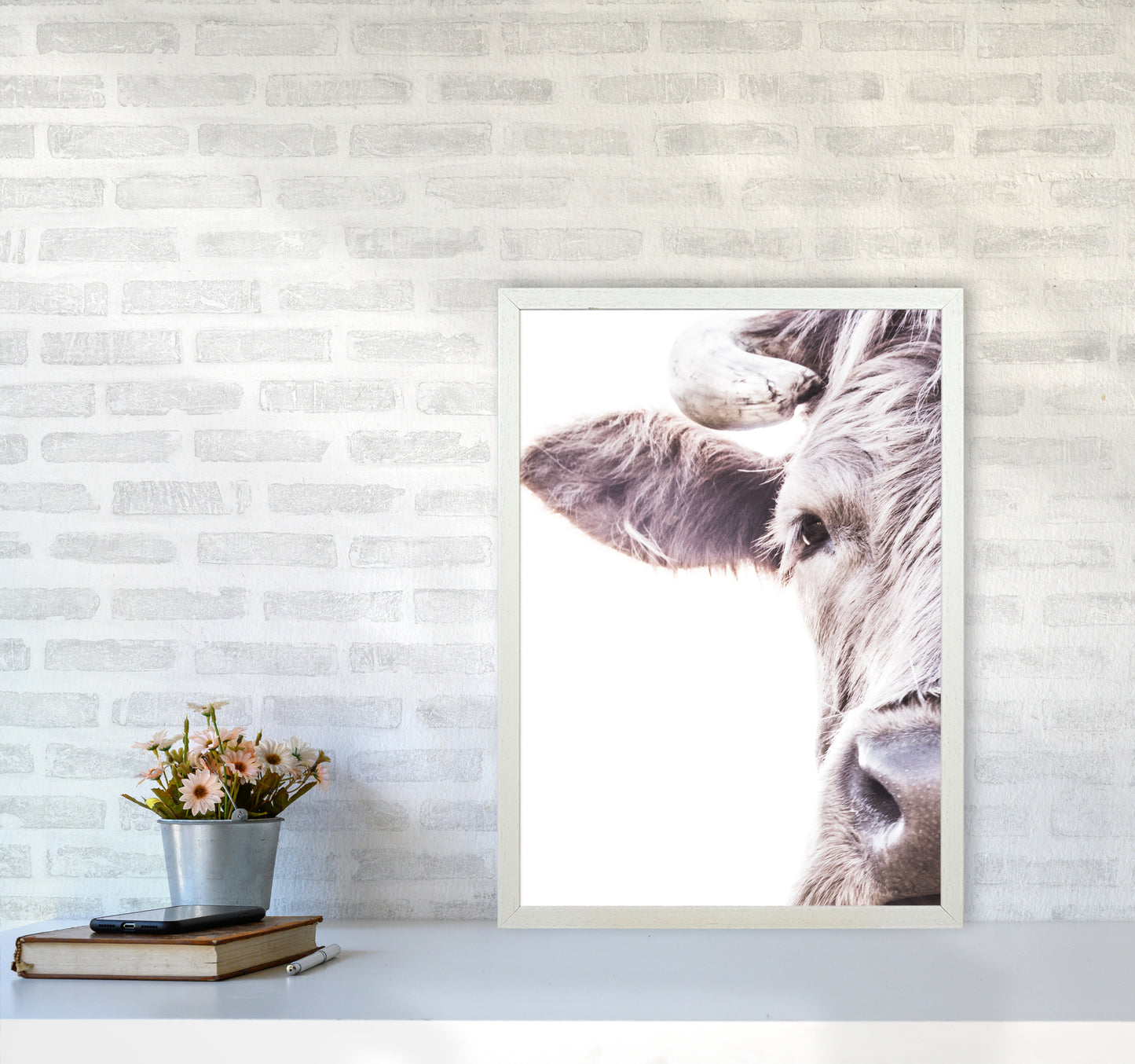 Highlander II Photography Print by Victoria Frost A2 Oak Frame