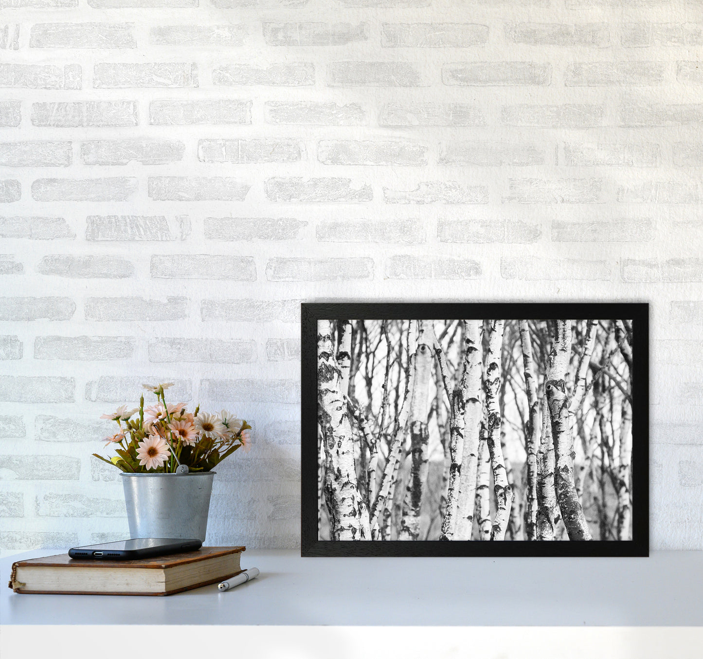 Off the beaten path Photography Print by Victoria Frost A3 White Frame