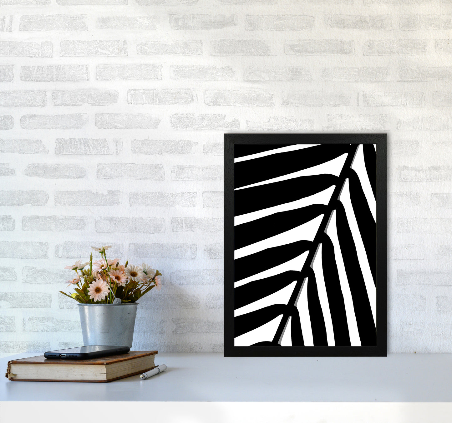 Botanical Shade Photography Print by Victoria Frost A3 White Frame