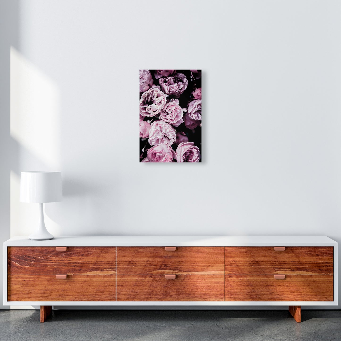Pink Flowers II Photography Print by Victoria Frost A3 Canvas