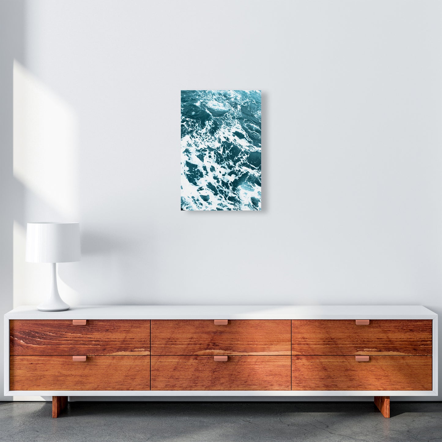 Blue Ocean Photography Print by Victoria Frost A3 Canvas