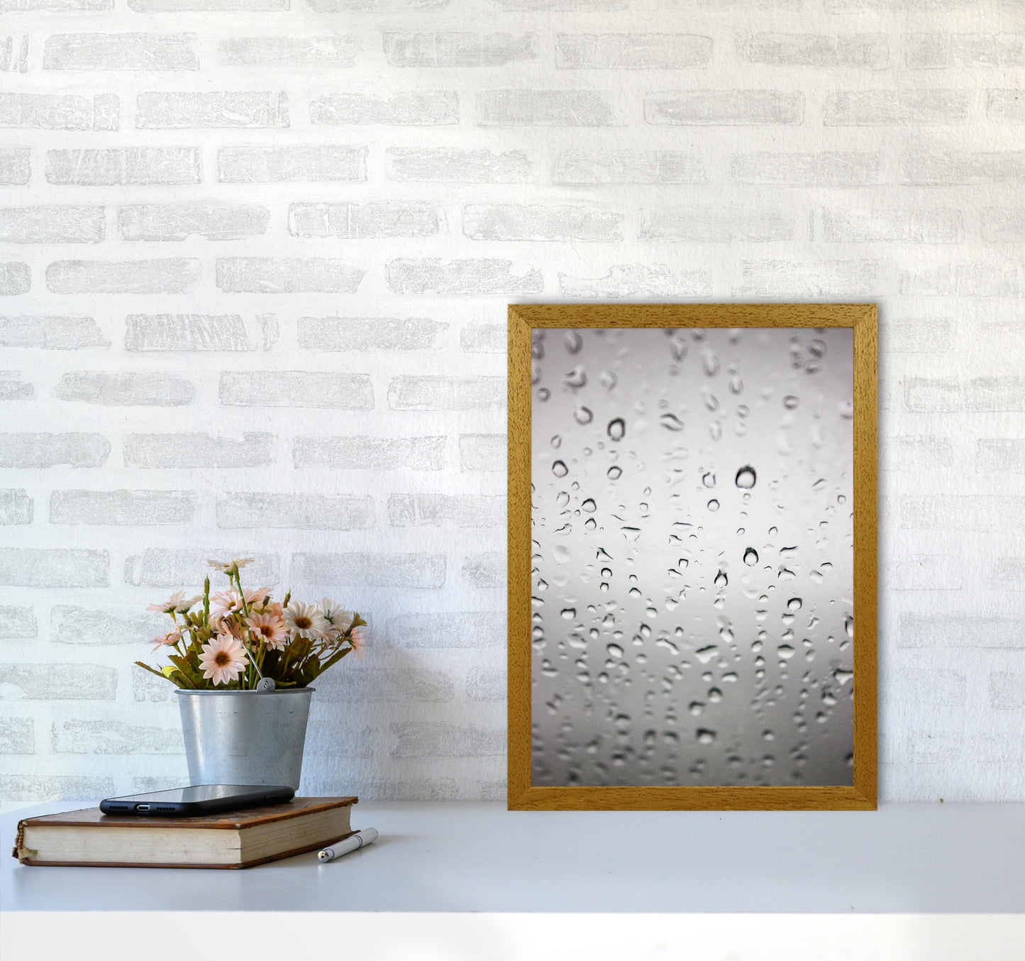 Touch of Rain Photography Print by Victoria Frost A3 Print Only