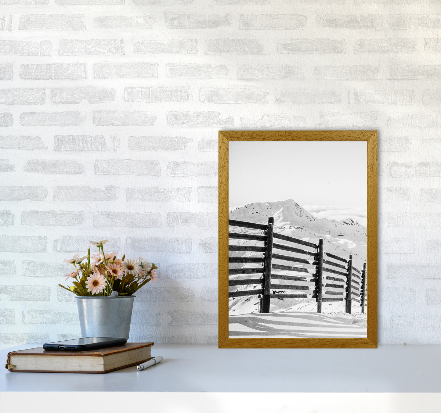 Going down the Mountain Photography Print by Victoria Frost A3 Print Only