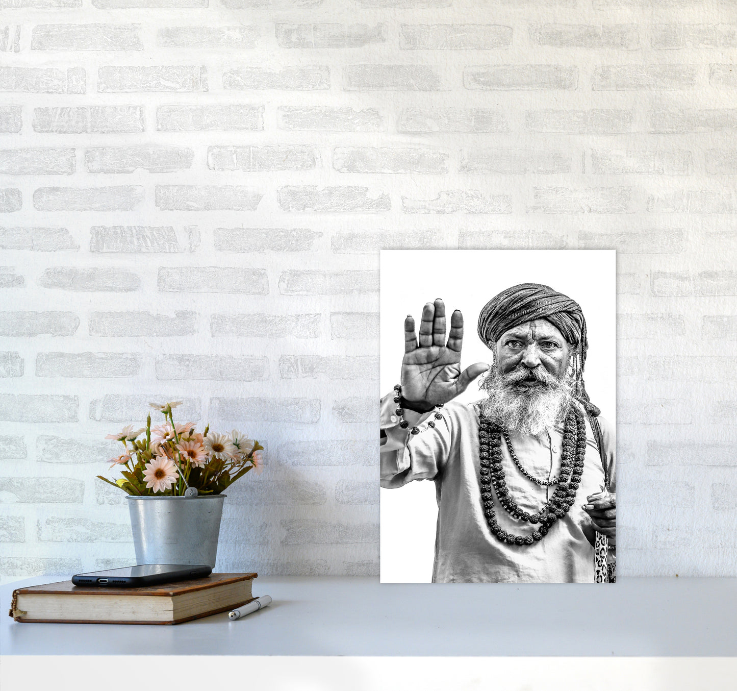 Portrait II Photography Print by Victoria Frost A3 Black Frame