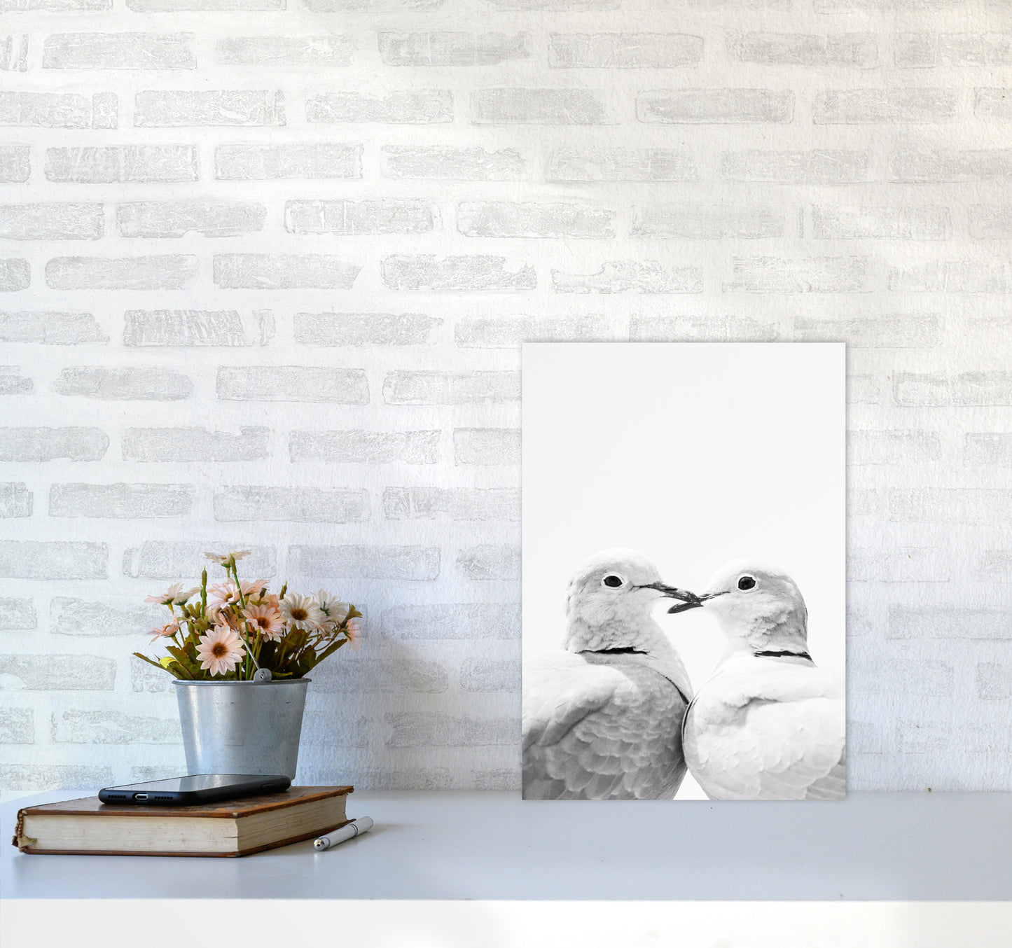 Lovers Photography Print by Victoria Frost A3 Black Frame