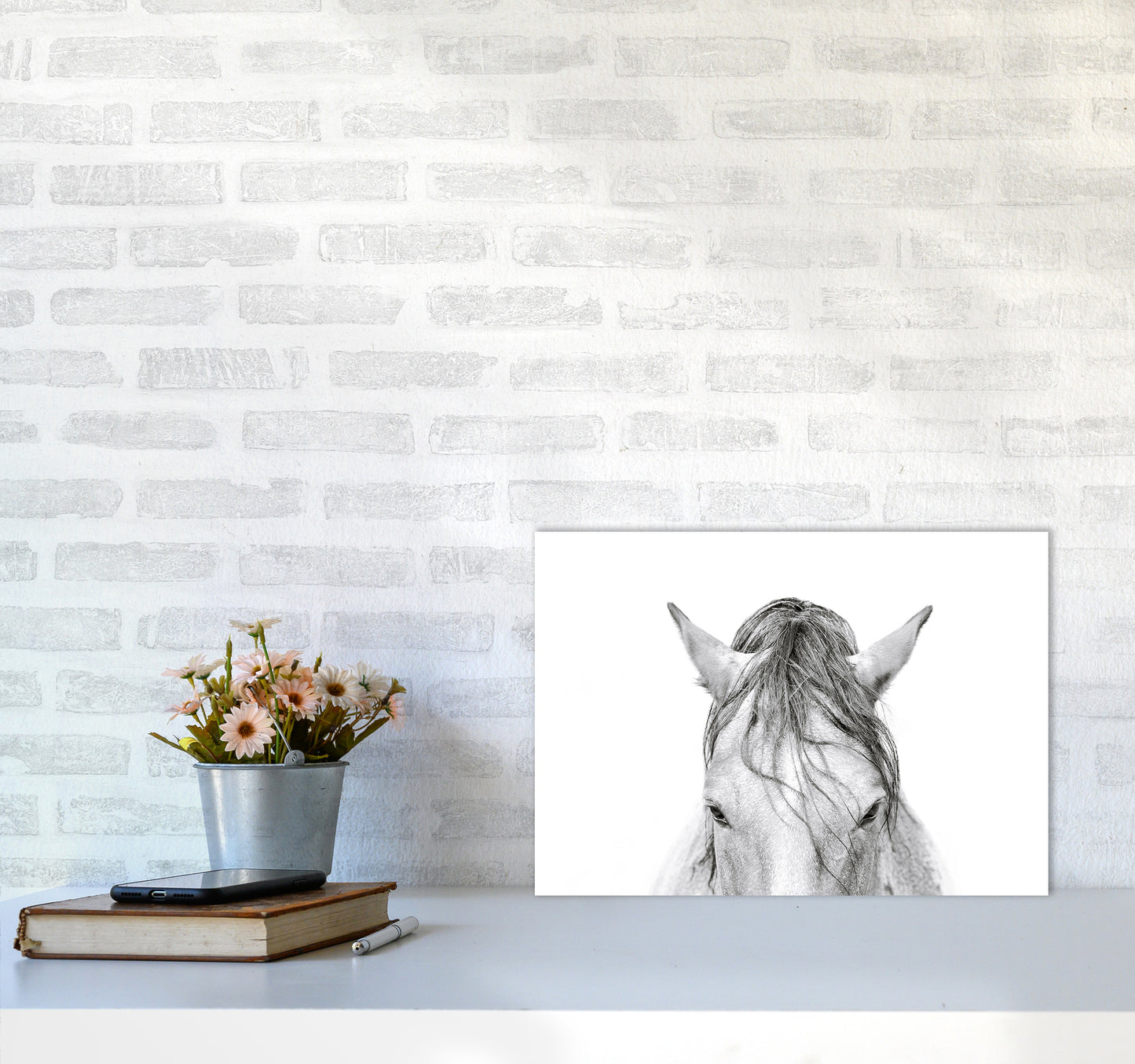 Horse II Photography Print by Victoria Frost A3 Black Frame