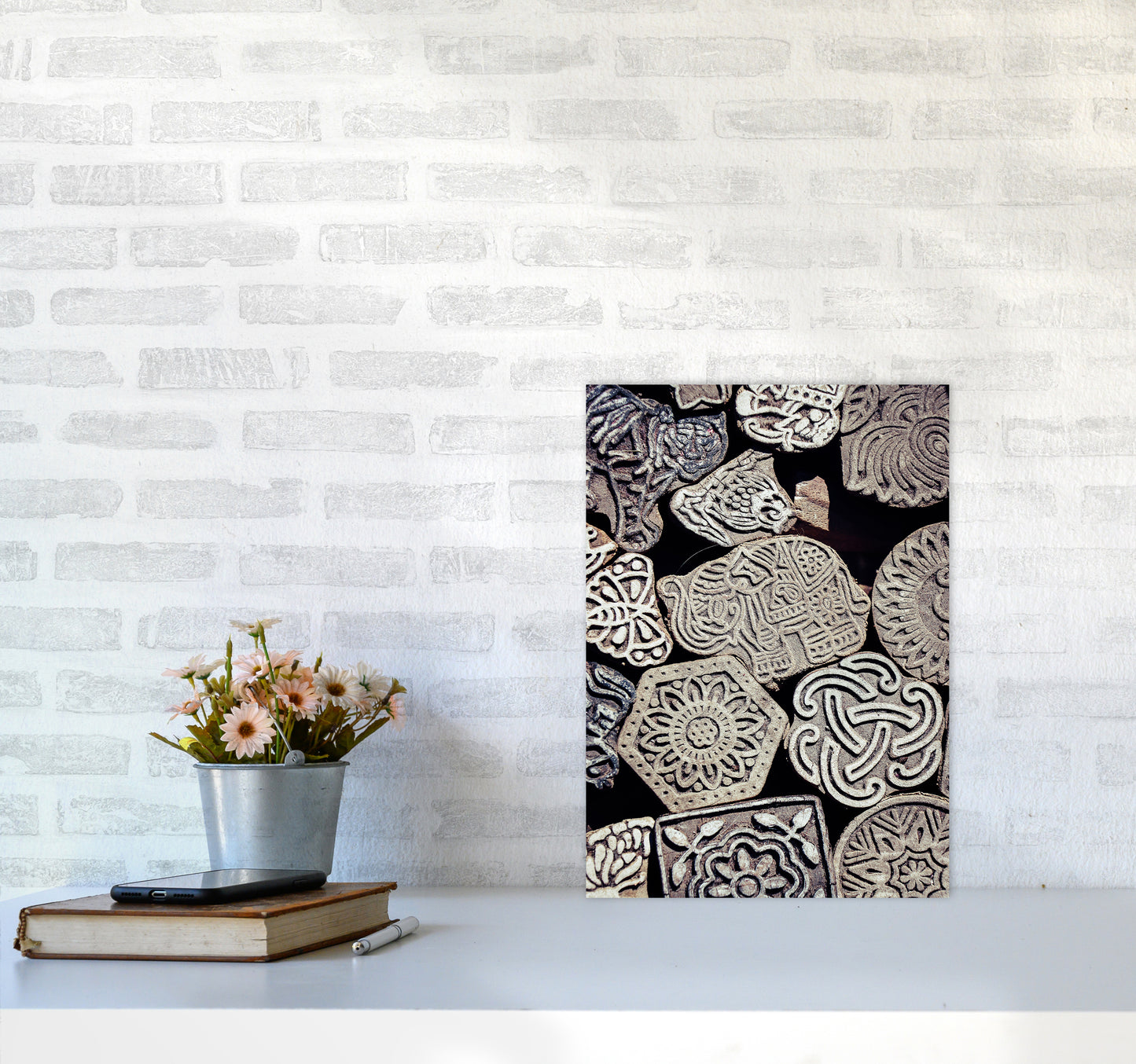 Elephant Photography Print by Victoria Frost A3 Black Frame