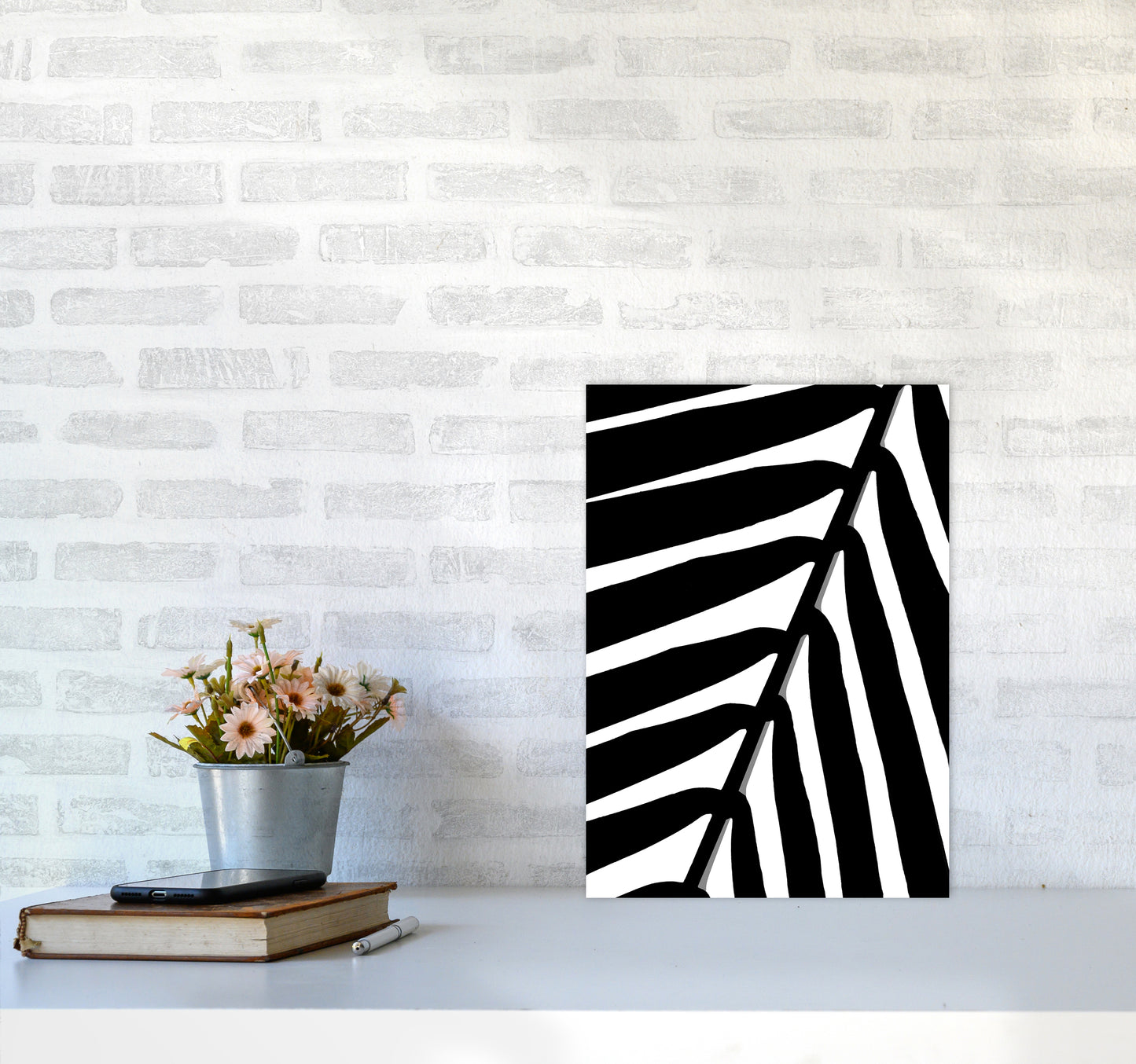 Botanical Shade Photography Print by Victoria Frost A3 Black Frame