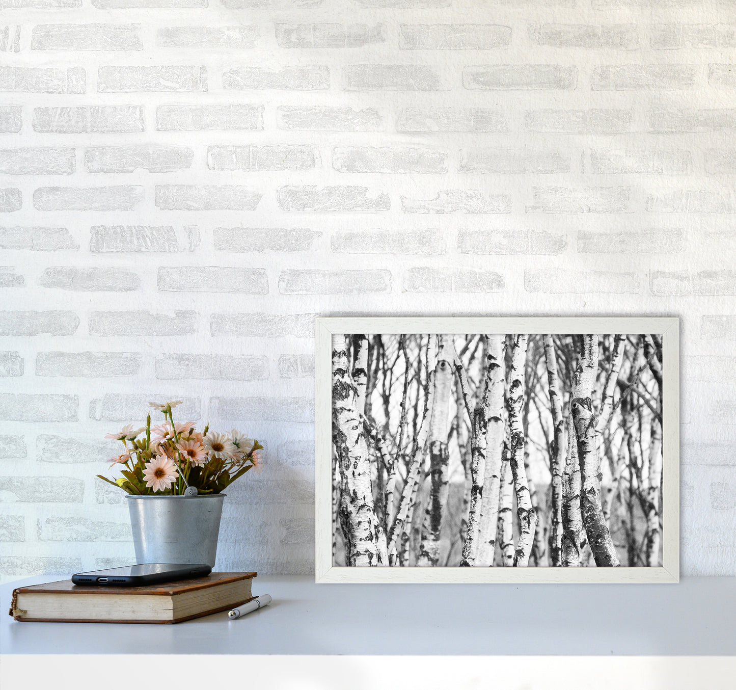 Off the beaten path Photography Print by Victoria Frost A3 Oak Frame