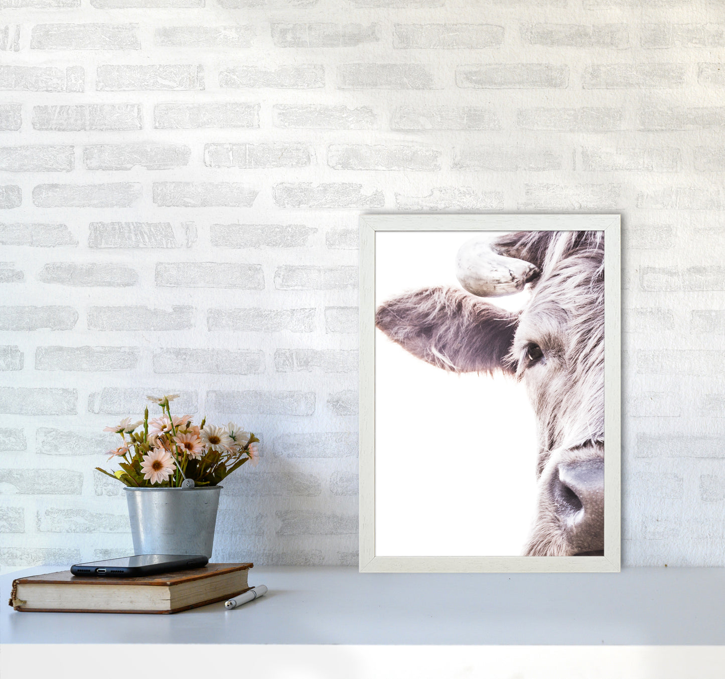 Highlander II Photography Print by Victoria Frost A3 Oak Frame