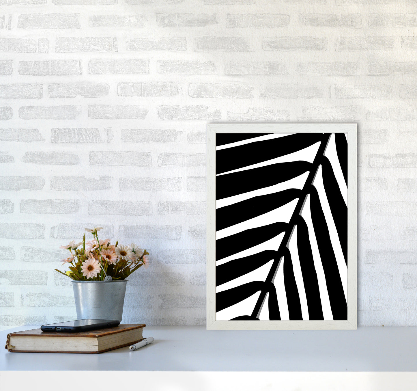 Botanical Shade Photography Print by Victoria Frost A3 Oak Frame