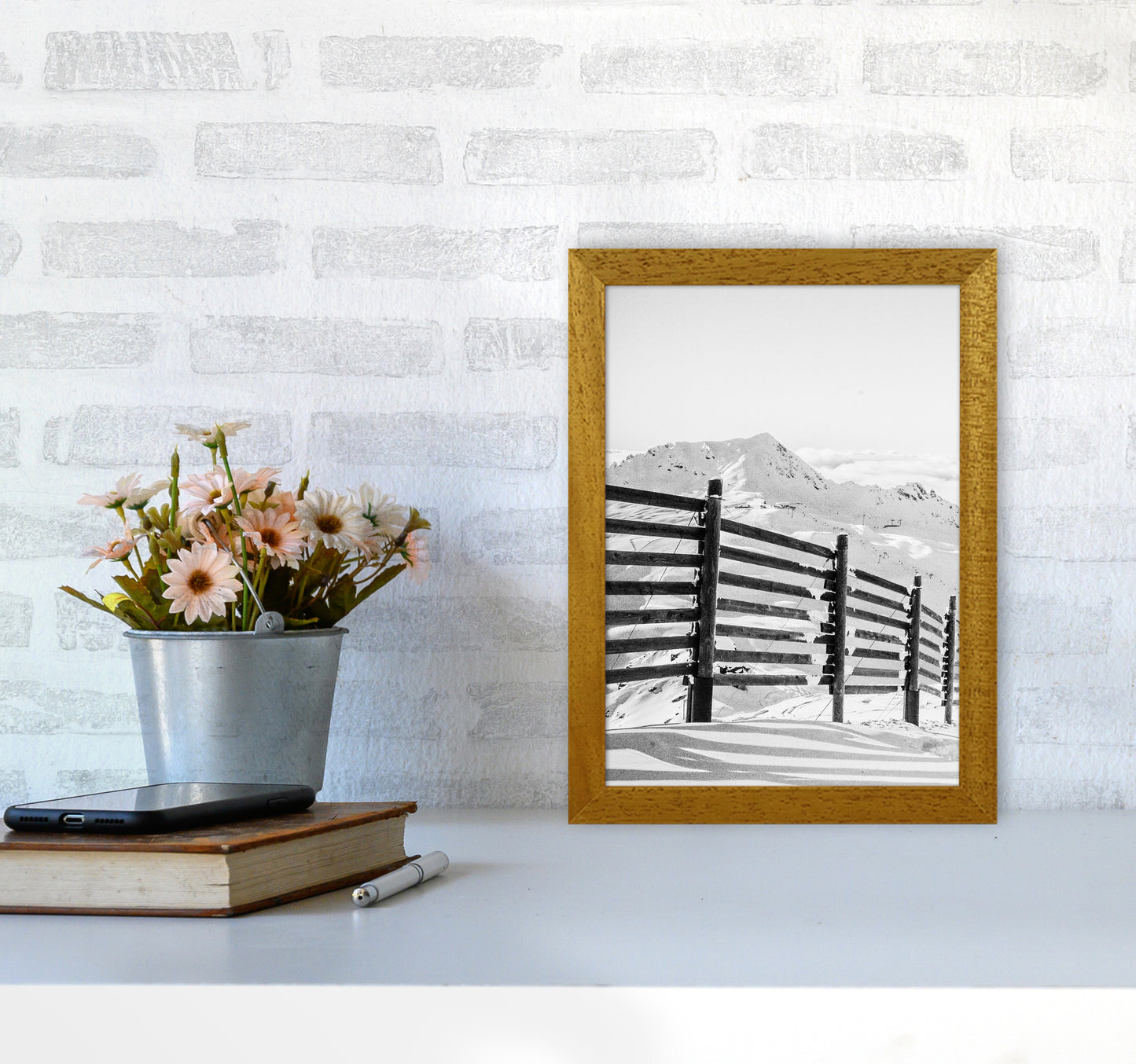 Going down the Mountain Photography Print by Victoria Frost A4 Print Only