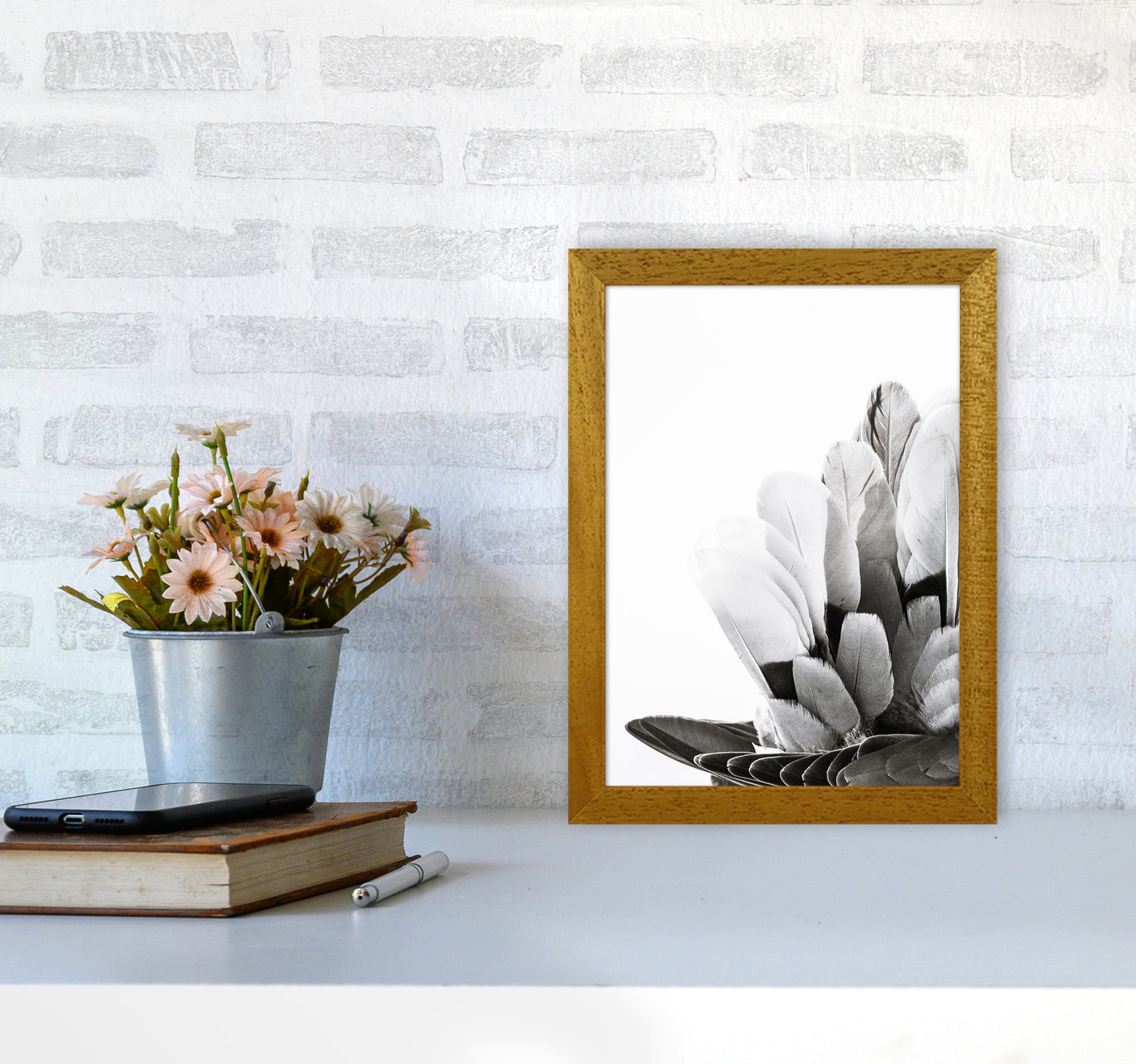 Feathers Photography Print by Victoria Frost A4 Print Only