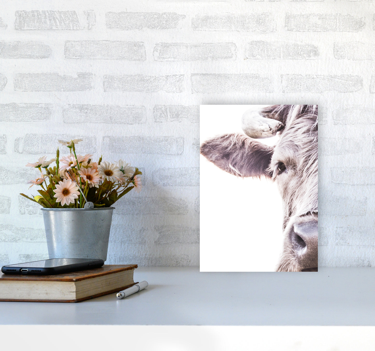 Highlander II Photography Print by Victoria Frost A4 Black Frame