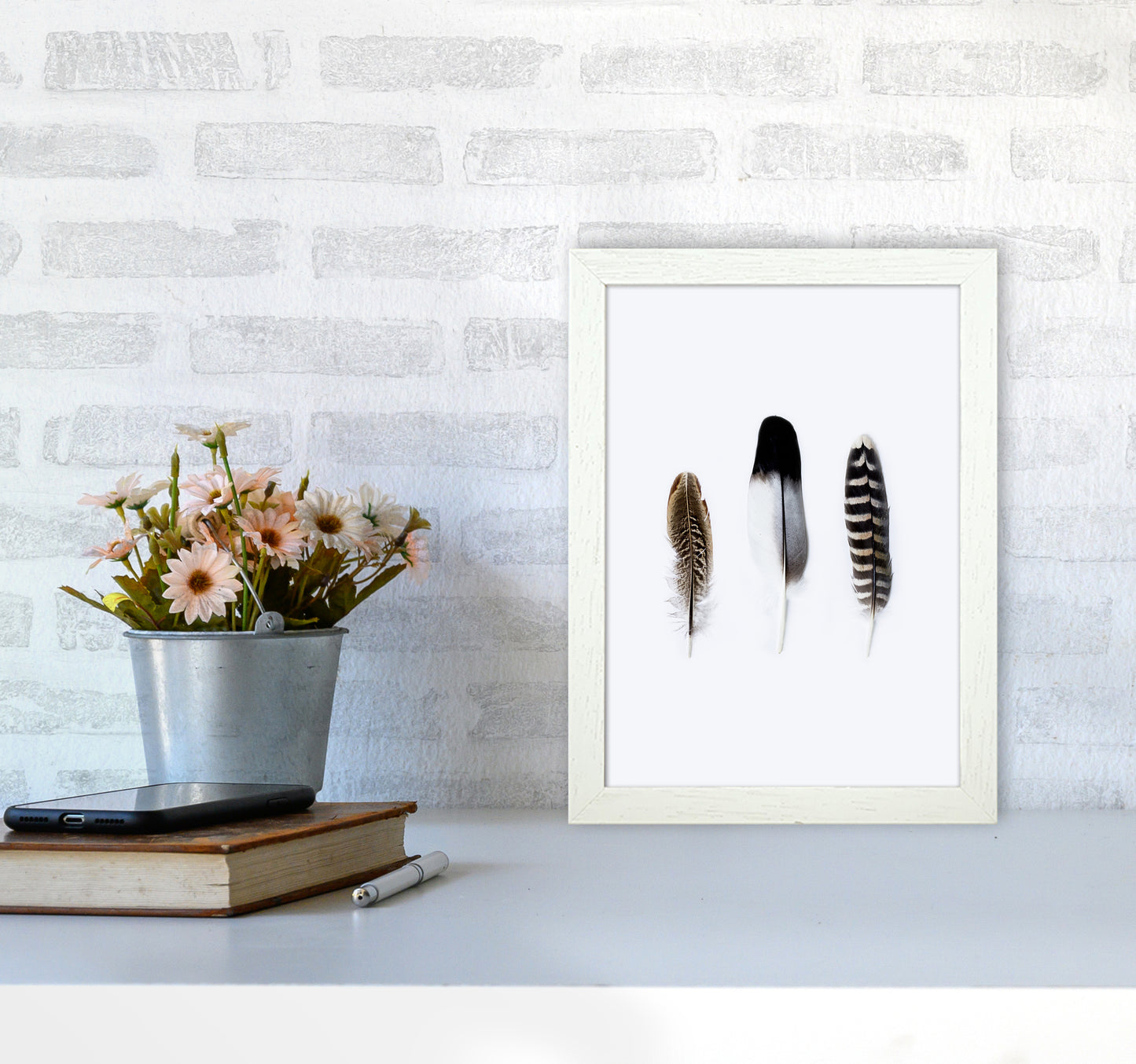 Spirits III Photography Print by Victoria Frost A4 Oak Frame