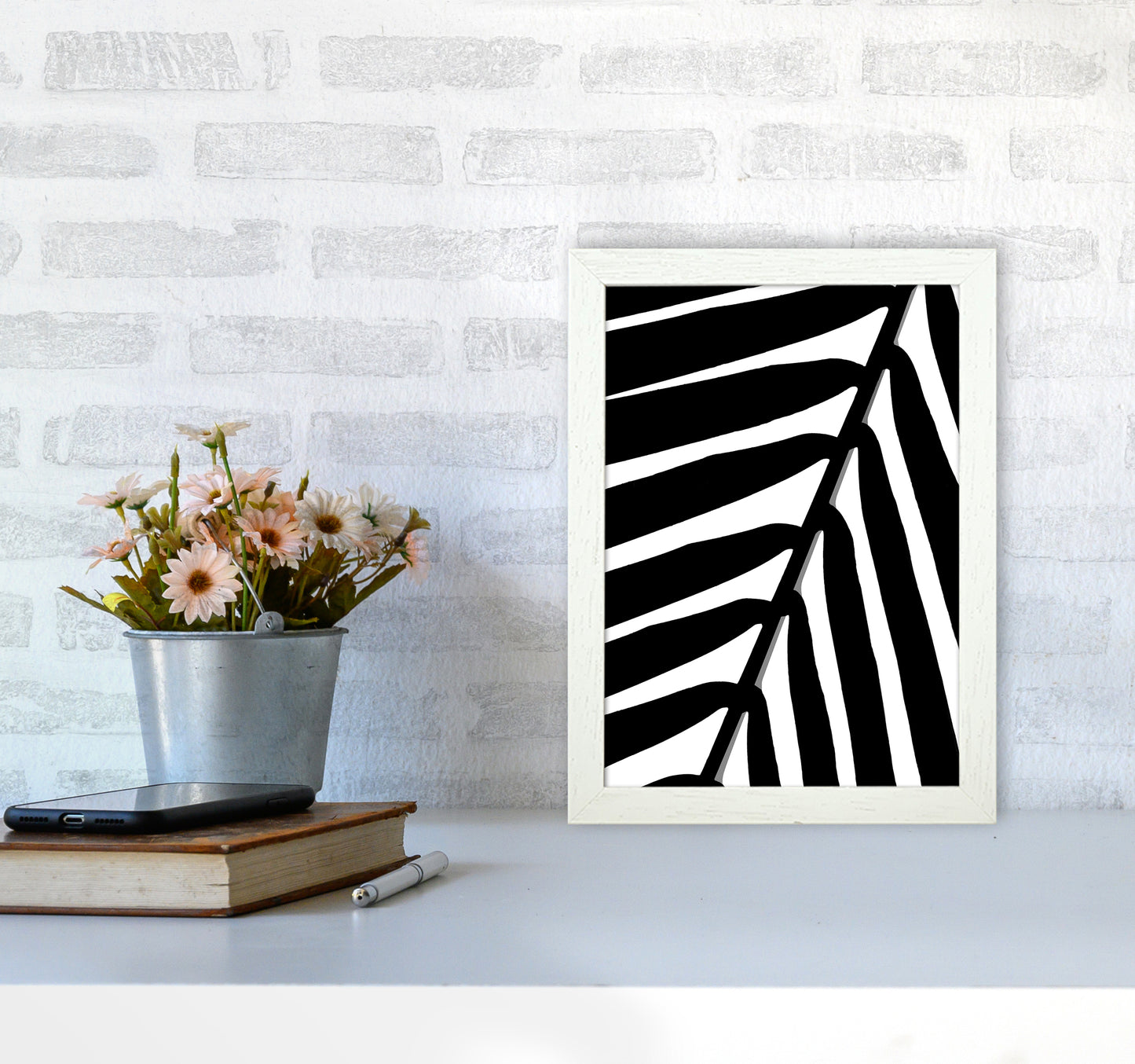 Botanical Shade Photography Print by Victoria Frost A4 Oak Frame