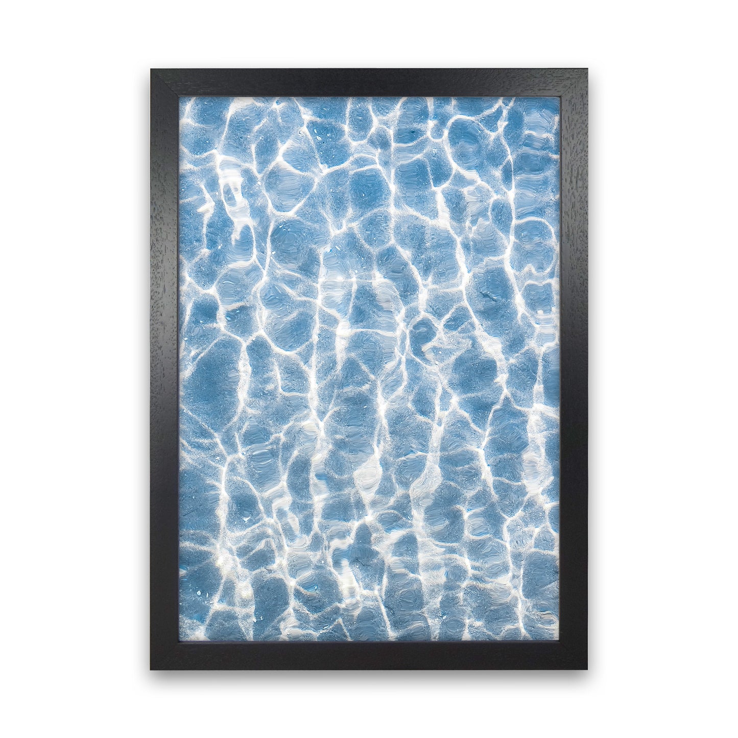 Ripples Photography Print by Victoria Frost Black Grain